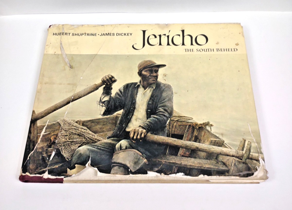 1974 Jericho, The South Beheld, H. Shuptrine & J. Dickey, 1st Huge 16" Art Book